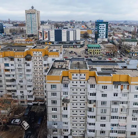 Sky High Living In A Modern 1-bedroom Retreat Chisinau