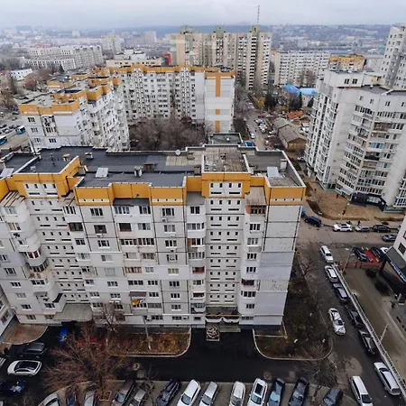 Sky High Living In A Modern 1-bedroom Retreat * Chisinau
